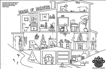House of Hazards game