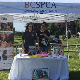 Sonia and Raquel at SPCA Certified table_June_ cropped_255px